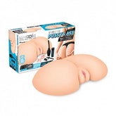 Luvdollz Remote Control Vibrating Pussy and Ass Masturbator Cream 8 Pounds Assturbators